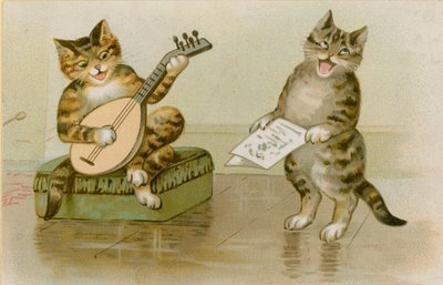 Gatos haciendo música de English School