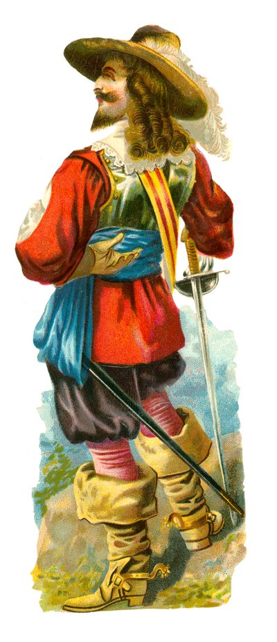 Caballero de la época del rey Carlos I de English School