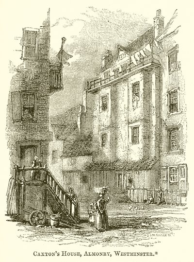 Casa de Caxton, Almonry, Westminster de English School