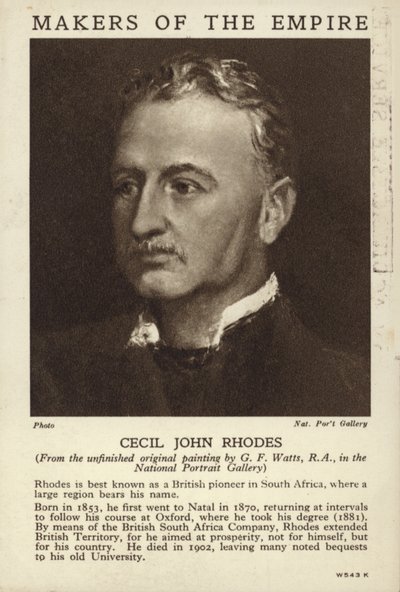 Cecil John Rhodes de English School