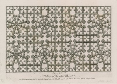 Techo de la Cámara de la Estrella de English School