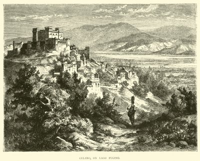Celano, en el Lago Fucino de English School