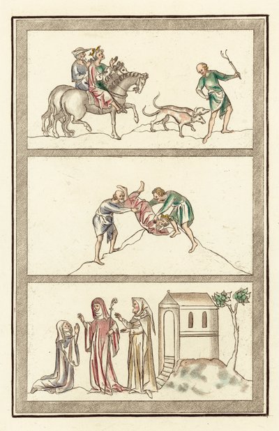 Cenelm, Rey de Mercia, cazando, asesinato del Rey, Abadesa, monja y anacoreta de English School