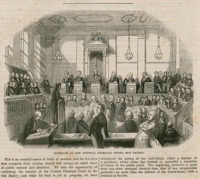 Tribunal Penal Central, Old Bailey de English School