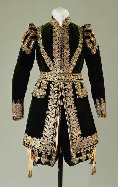 Traje ceremonial, 1821 de English School