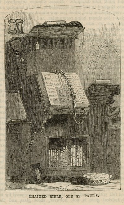 Biblia encadenada, Old St Pauls de English School
