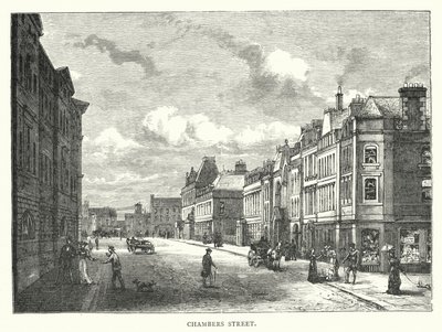 Calle Chambers (grabado) de English School