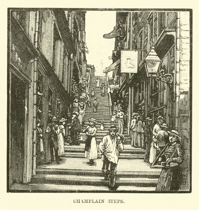 Escaleras de Champlain de English School