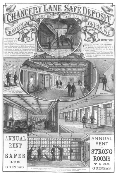Depósito Seguro de Chancery Lane, 1886 de English School