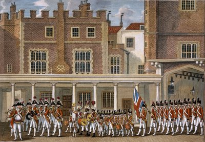 Cambio de guardia en el Palacio de St James de English School