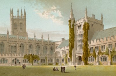 Capilla y Biblioteca, Magdalen College--Oxford de English School