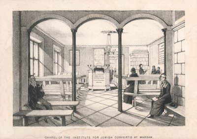 Capilla del Instituto para Convertidos Judíos en Varsovia de English School