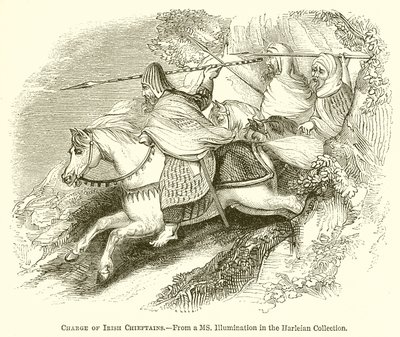 Carga de jefes irlandeses de English School