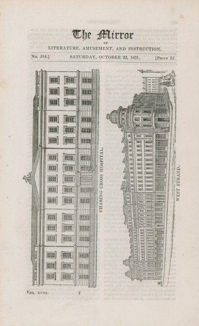 Hospital de Charing Cross y West Strand de English School