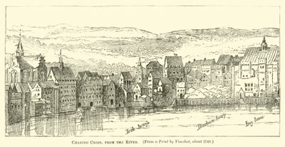 Charing Cross desde el río de English School