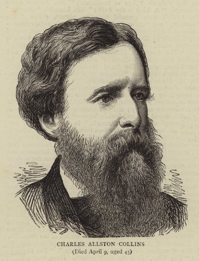 Charles Allston Collins (grabado) de English School