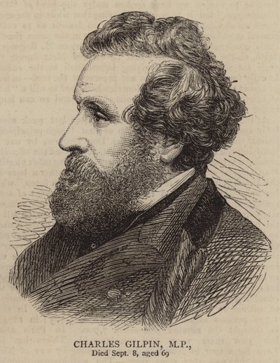 Charles Gilpin, MP (grabado) de English School