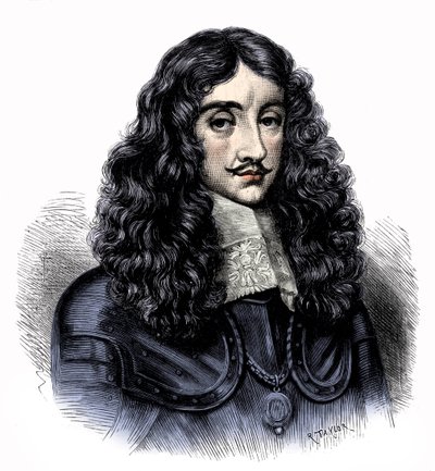 Carlos II, Rey de Inglaterra, ilustración de "Cassell