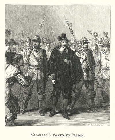 Carlos I llevado a prisión de English School
