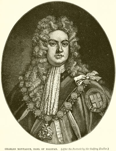Charles Montague, Conde de Halifax de English School