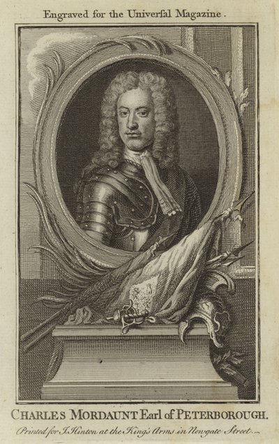 Charles Mordaunt, Conde de Peterborough de English School