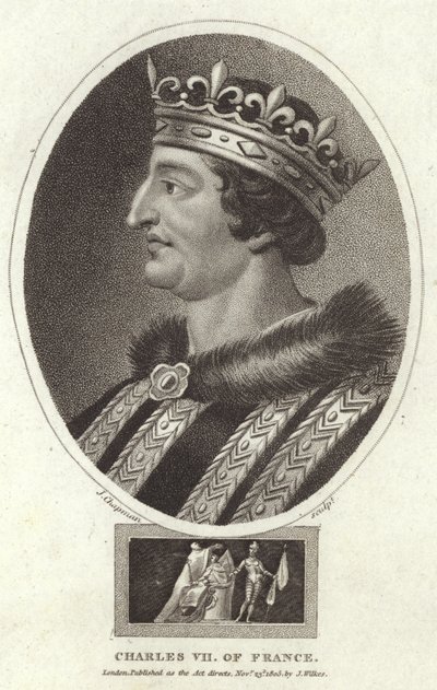 Carlos VII de Francia de English School