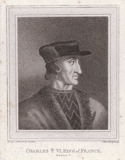 Carlos VI, Rey de Francia de English School