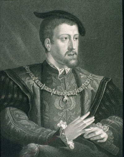 Carlos V (1500-58) Emperador del Sacro Imperio Romano y Rey de España, de 