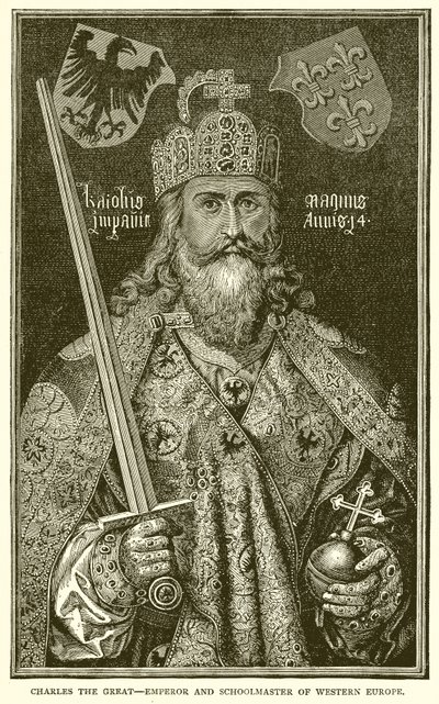 Carlos el Grande: Emperador y maestro de escuela de Europa Occidental de English School