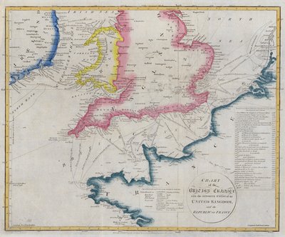 Carta del Canal de la Mancha de English School