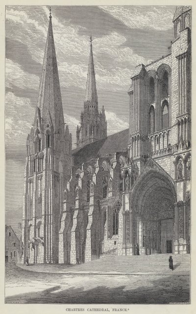 Catedral de Chartres, Francia de English School