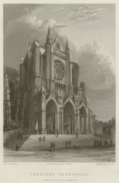 Catedral de Chartres, Vista del Transepto Sur de English School