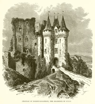 Castillo de Nogent-le-Rotrou, la Residencia de Sully de English School