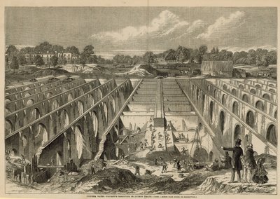 El depósito de la Compañía de Agua de Chelsea de English School