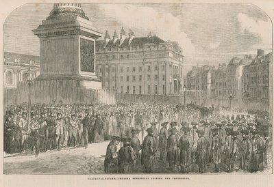 Pensionistas de Chelsea uniéndose a la procesión de English School
