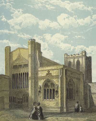 Catedral de Chester, Vista Suroeste de English School