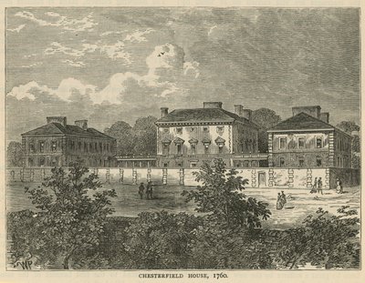 Chesterfield House, 1760 de English School