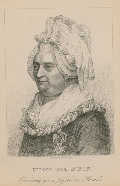 Chevalier DEon, quien pasó muchos años como mujer de English School