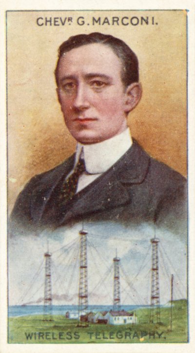 Chevalier Guglielmo Marconi, Telegrafía Inalámbrica de English School