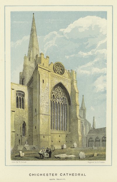 Catedral de Chichester, transepto sur de English School