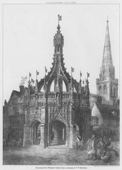 Cruz del mercado de Chichester de English School