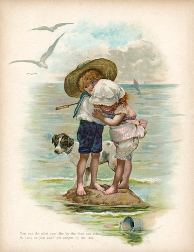 Niños atrapados por la marea de English School
