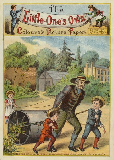 Niños ayudando al jardinero de English School