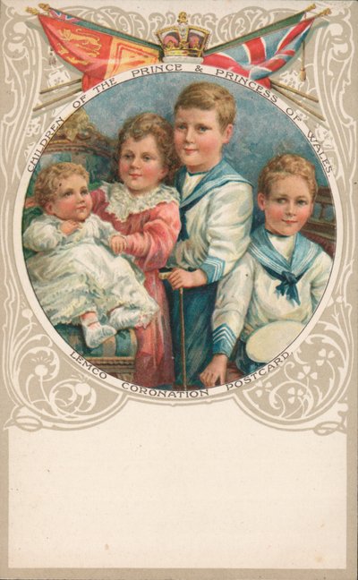 Hijos del Príncipe y la Princesa de Gales de English School