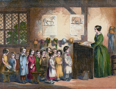 Niños buscando una bendición de English School