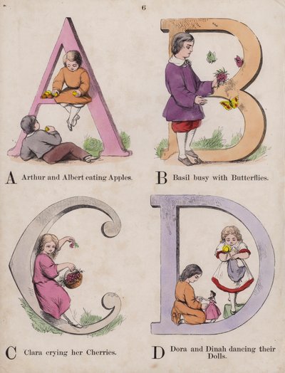 Alfabeto infantil de English School