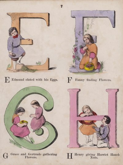 Alfabeto infantil de English School