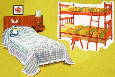 Cama y litera para niños de English School