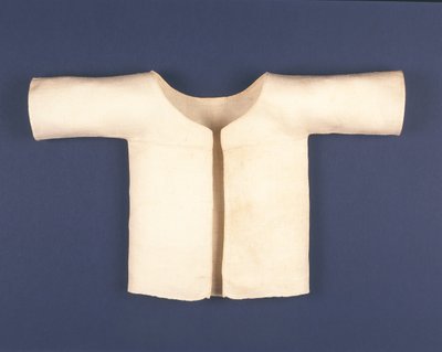 Camisa de lino infantil en tejido de pañal (textil) de English School