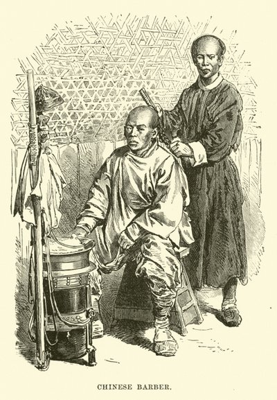 Barbero chino de English School